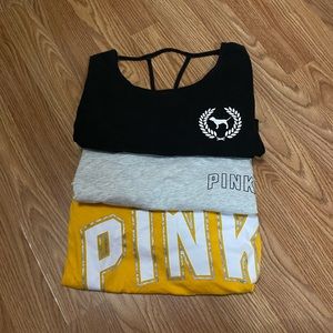 VS Pink tee bundle